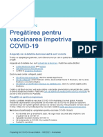 Covid 19 Vaccines Preg Tirea Pentru Vaccinarea Mpotriva Covid 19 Preparing For Covid 19 Vaccination