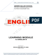 LM-New-Format Grade 9 English
