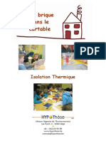 Isolation Thermique