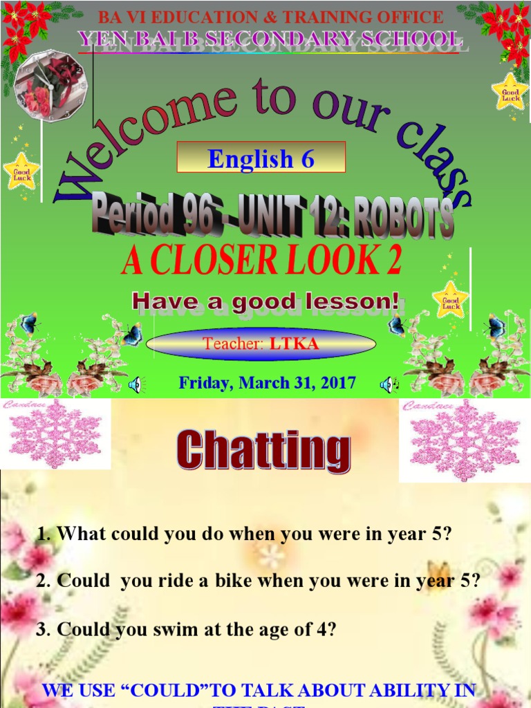 Unit 12 Robots Lesson 3 A Closer Look 2 Pdf Robot Robotics