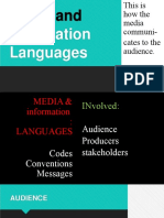 Media and Information Languages