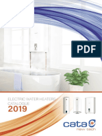 Electric Water Heaters Catalogue 2019