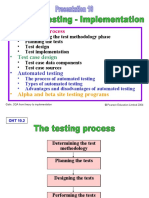 The Testing Process: - Test Case Design