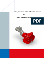 Installation, Operation and Maintenance Manual For: LPP-D Peristaltic Pumps