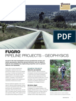 Fugro pipeline projects geophysics