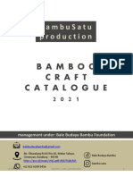 Bamboo Craft Catalogue 2 0 2 1: Bambusatu Production