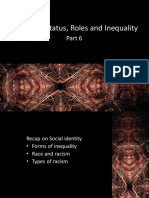 Identities, Status, Roles and Inequality