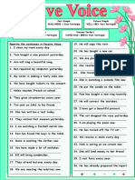 Passive Voice Worksheet - Advanced 02