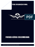 ESTRUCTURA ORGANIZACIONAL FUERZA AÉREA COLOMBIANA