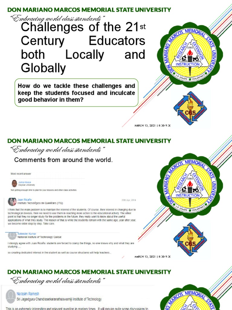 21st Century Education Challenges | PDF | Learning | Teachers
