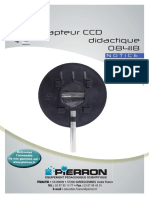 Capteur CCD - didactique Pierron
