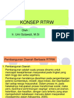 Konsep Rencana Tata Ruang Wilayah