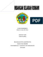 Makalah Perkembangan Arsitektur Romawi