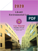 LB-603 Environmental Law Full Material 22.01 - OK