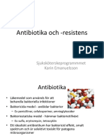 Antibiotika Och Resistens Del 1