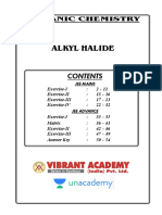 Alkyl Halide: Organic Chemistry