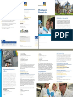 Folder 8 Seiten Molekulare Biomedizin - Web