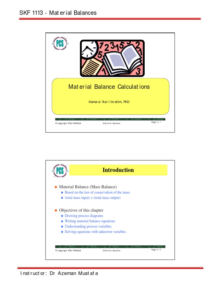 Notes 3 Material Balance Calculations | PDF | Propane | Mole (Unit)