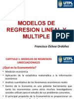 Econometría I Modelo de Regresion
