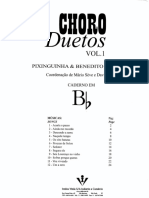 366941538 Choro Duetos Pixinguinha e Benedito Lacerda v 1 Bb PDF