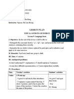 LESSON PLAN - Grade 11 - Unit 11 - Lesson 5