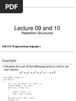 CSE115 Lec09&10 RepetitionStructures Part02