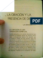 Carismas y percepción espiritual - La oración y la presencia de Dios