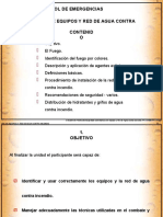 Uso de Equipos y Red de Agua Contra Incendios - Parte 1 UCP-PR-134