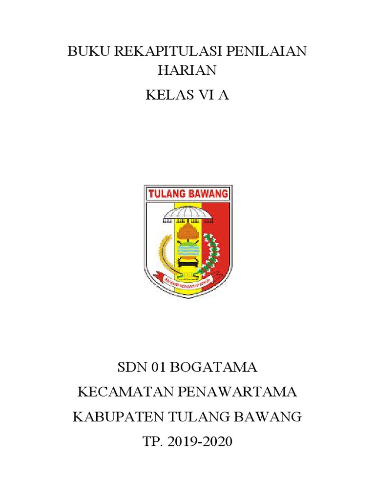Rekap Nilai Harian Kelas VI A | PDF