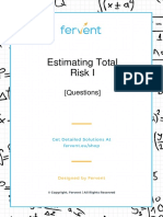 Estimating Total Risk I: (Questions)