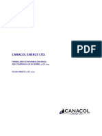 Canacol Energy Informe Anual 2019