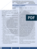 Reglamento Interno de La I.E.P. Peruano Español 2021