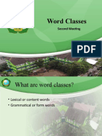 Word Classes