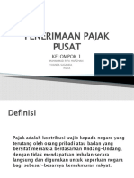 Penerimaan Pajak Pusat