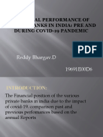 Financial Performance of Private Banks in India: Pre and During Covid-19 Pandemic