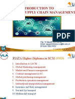 Introduction To Logistics & Supply Chain Management