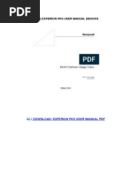 Download: Experion Pks User Manual PDF