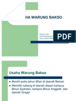 Usaha Warung Bakso