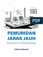 Pemuridan Jarak Jauh (Distance Discipleship) - Johan Setiawan