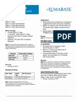 4:1 Clear Coat: Technical Data Sheet #2000