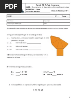 Ficha Mat nº4 5ºano