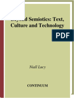 Beyond Semiotics Text, Culture and Technology