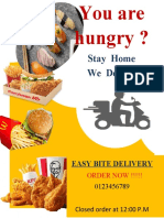 Stay Home We Deliver: Easy Bite Delivery