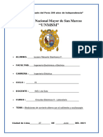 Análisis de señales eléctricas con osciloscopio