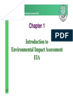 Introduction to Environmental Impact Assessments (EIA