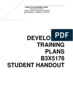 B3X5178 Developing Training Plans