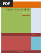 ABAP OOPS Tutorials