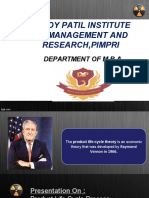 Dr. Dy Patil Institute of Management and Research, Pimpri: Department of M.B.A