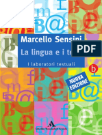 M Sensini - La Lingua e I Testi - Vol B I Laboratori Testuali