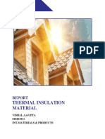 Thermal Insulation Materials